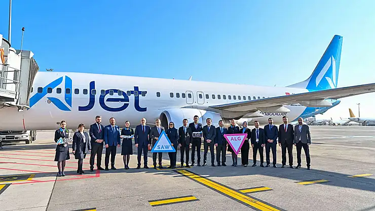 AJet, Cezayir uçuşlarına başladı