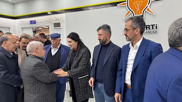 AK Parti Ağrı İl Başkanlığında bayramlaşma töreni düzenlendi