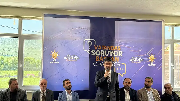 AK Parti Bitlis İl Başkanlığı, Kavakbaşı Beldesinde Vatandaşlarla Buluştu