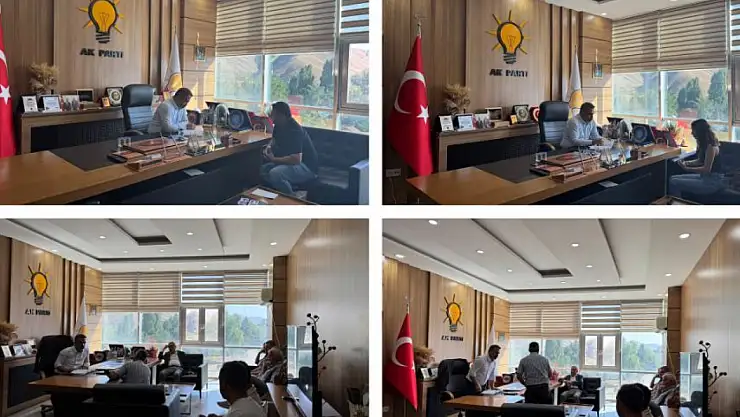 AK Parti Bitlis İl Başkanlığı Vatandaşlarla Buluştu