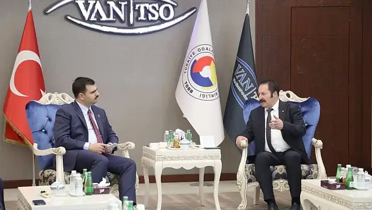 AK Parti Genel Sekreteri İnan'dan Van TSO'ya Ziyaret