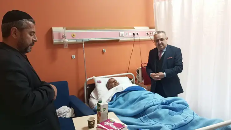 AK Parti Güroymak İlçe Başkanlığından Hasta Ziyareti