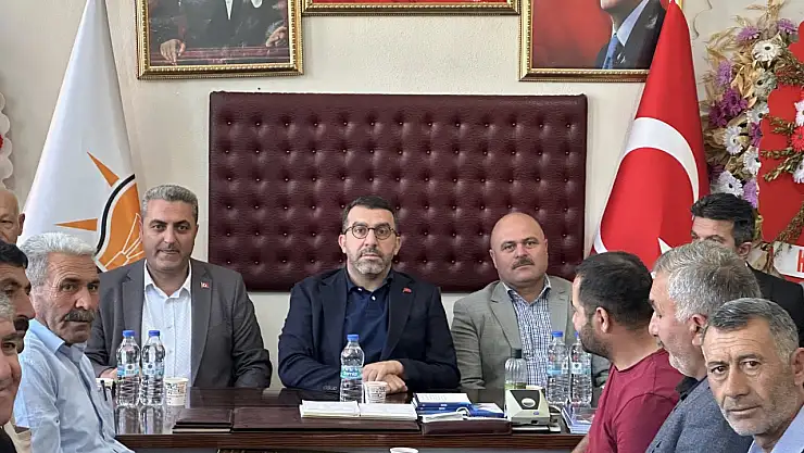 AK Parti Heyeti Akyaka'da Yatırımları Masaya Yatırdı