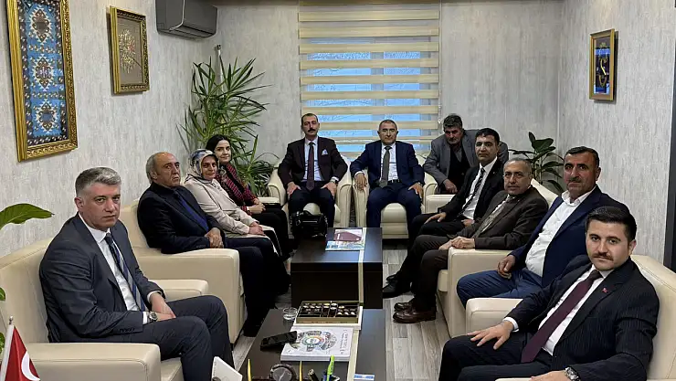 AK Parti Heyetinden Muradiye Kaymakamı Rahmi Bulut'a Ziyaret