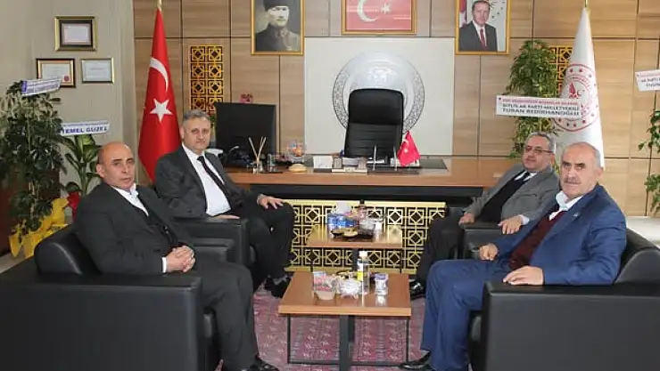 AK Parti İlçe Teşkilatından İl Sağlık Müdürü Ergene'ye Hayırlı Olsun Ziyareti