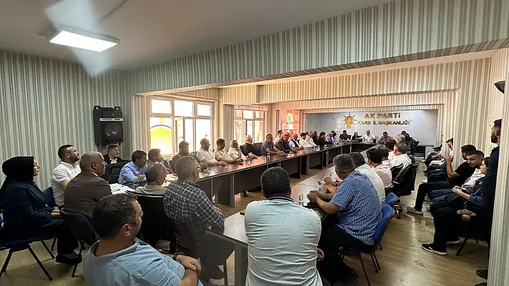AK Parti Kars İl Başkanlığı Temmuz Ayı Merkez İlçe Danışma Meclisi Toplantısı Gerçekleştirildi