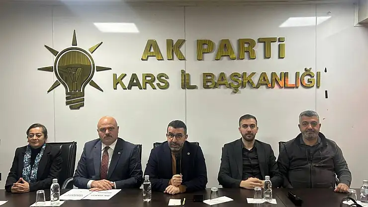 AK Parti Kars Teşkilatında Yönetim ve Yürütme Kurulu Toplantısı Gerçekleştirildi