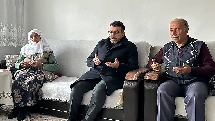AK Parti Milletvekili Adem Çalkın'dan Taziye Ziyareti