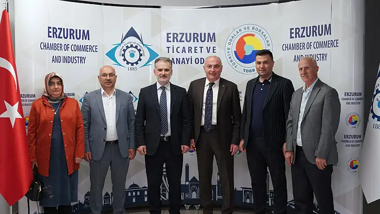 AK Parti Yakutiye İlçe Başkanlığı'ndan ETSO Başkanı Saim Özakalına Ziyaret