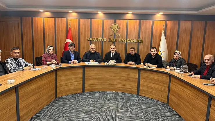 AK Parti Yakutiye İlçe Teşkilatı Haftalık Olağan Toplantısını Gerçekleştirdi