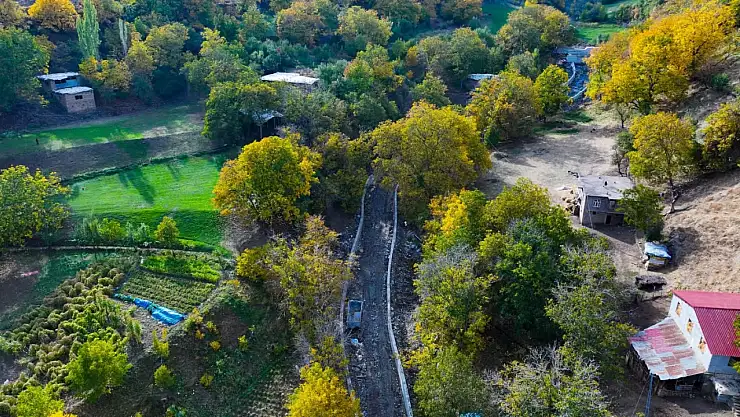Akbıyık Köyü Taşkın Koruma Çalışmaları Devam Ediyor