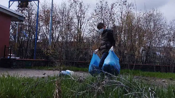Akyaka'da Doğaya Sahip Çıkıldı: Çevre Temizliği Seferberliği Başlatıldı