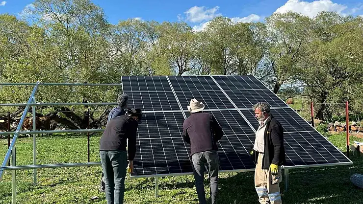 Akyaka'da muhtar, GES ile köyün su ihtiyacını ücretsiz hale getirdi
