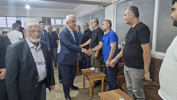 Ali Avni Çakır, Fevzi Büyüközer'in Babası İçin Düzenlenen Taziyeye Katıldı