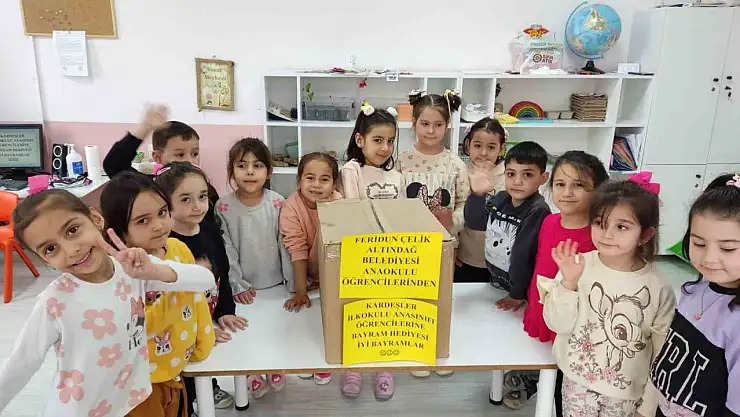 Ankara'dan Şanlıurfa ve Kars'a sevgi taşıyan minikler