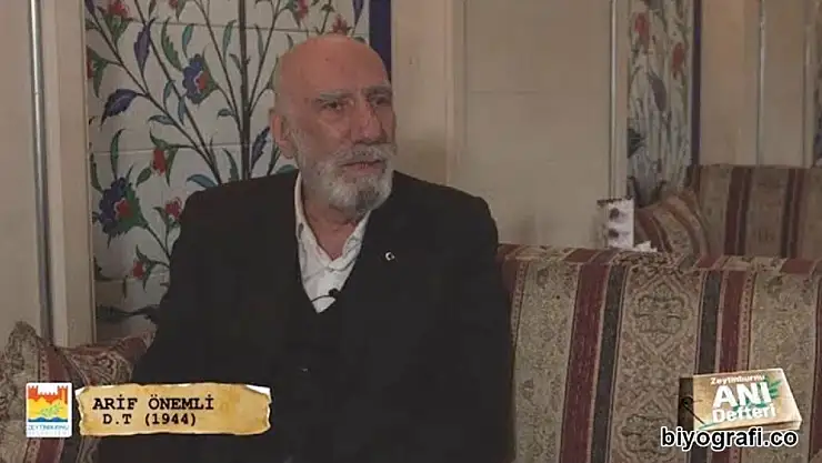Arif Önemli kimdir, nereli, kaç yaşında?