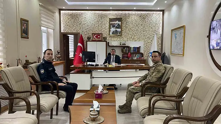 Arpaçay'da kolluk kuvvetleriyle asayiş masaya yatırıldı