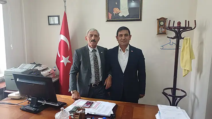 Arpaçay İlçe Başkanı Şamil Göktaş'tan Veda Ziyareti