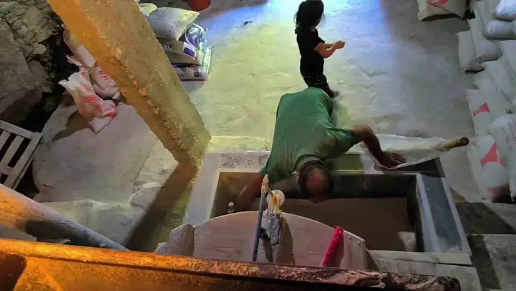 Asırlık su değirmeni, engelli sahibiyle geçmişi ve geleneği yaşatıyor