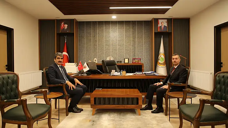 Aşkale Belediye Başkanı Polat'tan Erzurum Orman Bölge Müdürü Karakurt'a Hayırlı Olsun Ziyareti