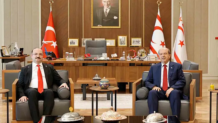 Atatürk Üniversitesi Heyeti KKTC'de Eğitim İş Birliklerini Güçlendirmek İçin Temaslarda Bulundu