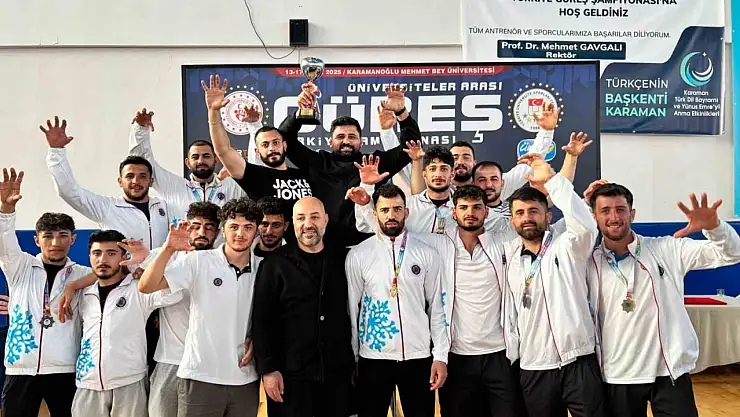 Atatürk Üniversitesi, Üniversitelerarası Güreş Türkiye Şampiyonu oldu!