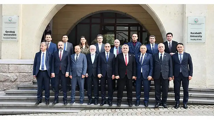 Azerbaycan'da Türk üniversiteleri iş birliğini güçlendirmek için önemli temaslar yapıldı