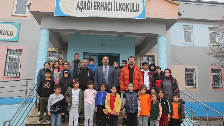 Aziz Gün'den Okul Ziyaretleri: Öğrencilere Başarı İçin Disiplin Mesajı