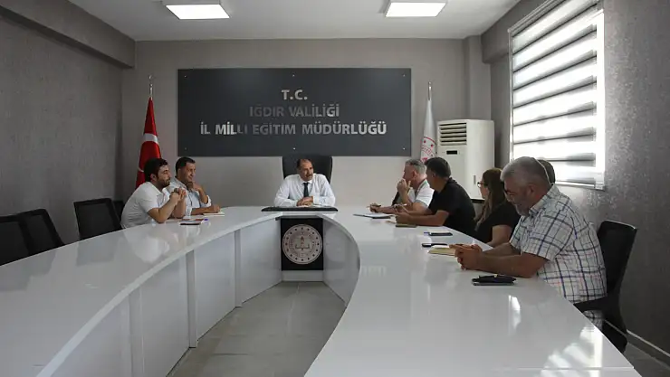 Aziz Gün, Kurum Amirleriyle Haftalık Değerlendirme Toplantısı Yaptı