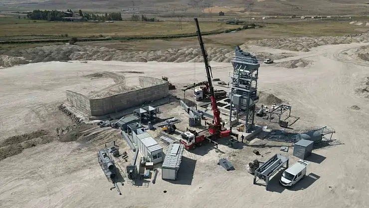 Aziziye Belediyesi, kendi asfalt plentini kurarak ulaşım sorununu çözecek!