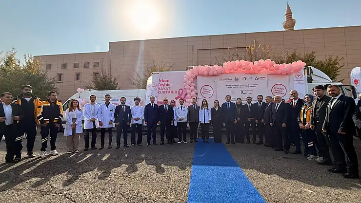 Bakan Kacır, Ağrı'da 'Gezici Kanser Tarama Aracı' açılışına katıldı