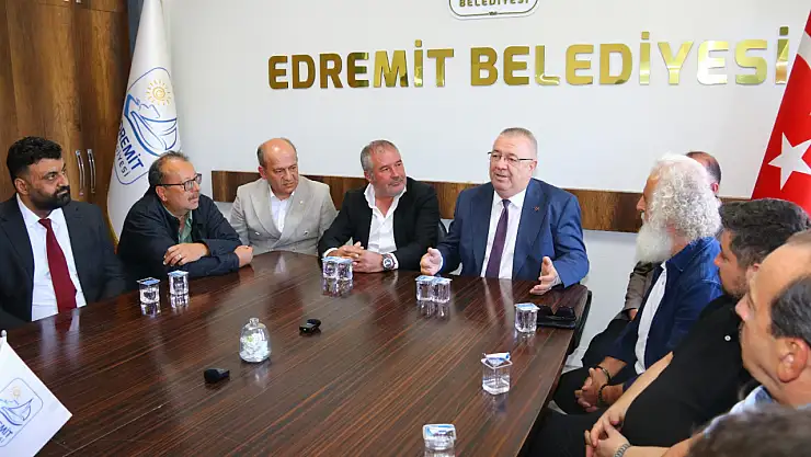 Balıkesir Edremit Belediyesi'nden Van Edremit Belediyesi'ne Kardeşlik Ziyareti