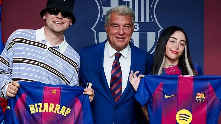 Barcelona'dan Şaşırtan Hata: Ünlü Şarkıcının İsmi Formada Yanlış Yazıldı!