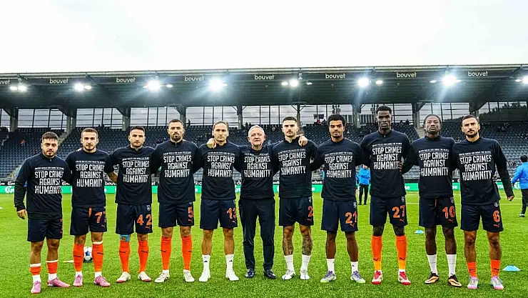 Başakşehir Gazze'yi unutmadı