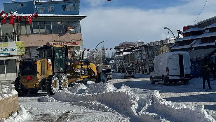 Başkale'de 50 yerleşim yerinin yolu kapandı
