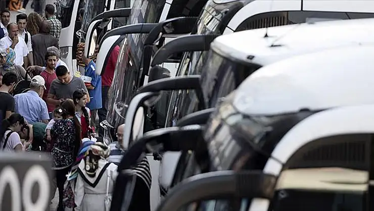 Bayram tatilinde otobüslerle 3,5 milyon kişinin yolculuk etmesi bekleniyor