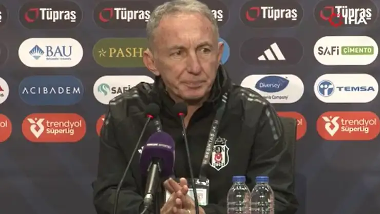 Beşiktaş Teknik Sorumlusu açıklama yaptı