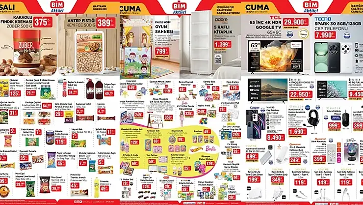 BİM Aktüel Kataloğu 9-12 Eylül 2025: Okul Kırtasiye Malzemeleri ve Diğer İndirimli Ürünler