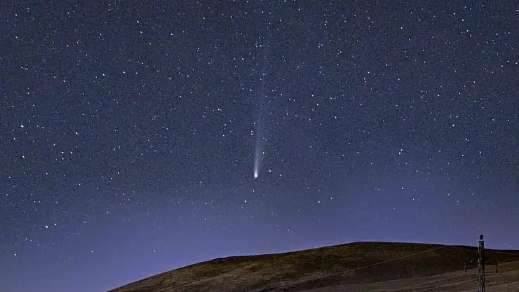 Bitlis, gökyüzüne açılan kapı: Lemmon kuyruklu yıldızı büyük heyecan oluşturdu