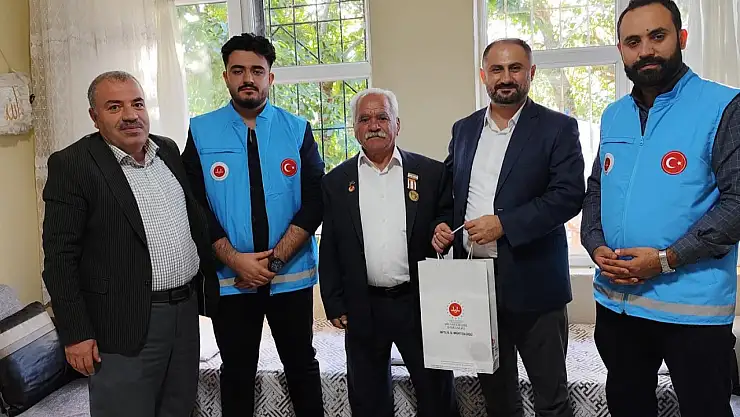 Bitlis İl Müftülüğü'nden 19 Eylül Gaziler Günü'ne Anlamlı Ziyaret