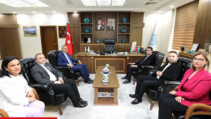 Bitlis İl Sağlık Müdürlüğü'nden Rektör Elmastaş'a Hayırlı Olsun Ziyareti