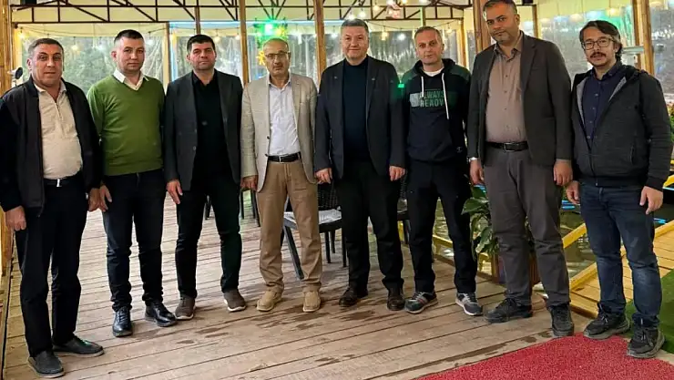 Bitlis İlim Yayma Cemiyeti Heyeti, Osmaniye Bahçe Şubesi'ni Ziyaret Etti