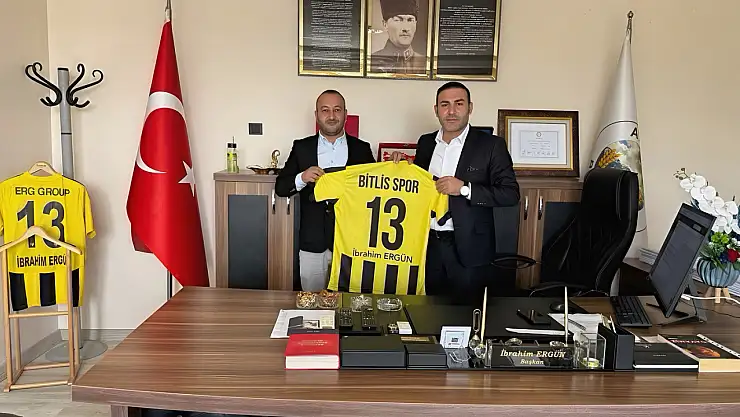 Bitlis Spor'dan Eski Başkan Ergün'e Ziyaret