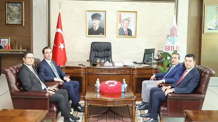 Bitlis'te Adli Yargı Heyeti, Vali Ahmet Karakaya'yı Ziyaret Etti