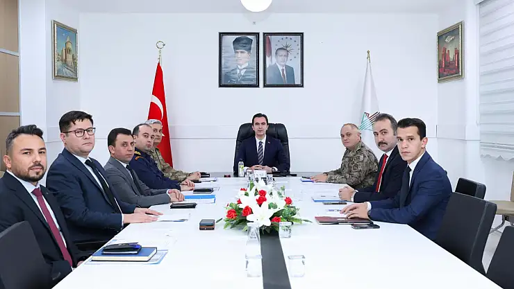Bitlis'te Asayiş ve Güvenlik Toplantısı Yapıldı