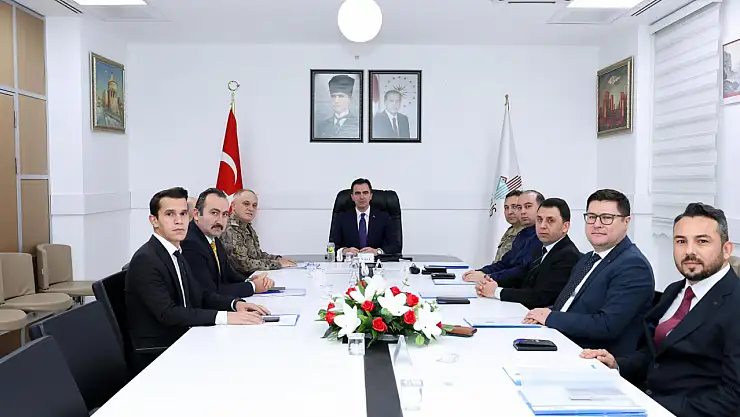 Bitlis'te Asayiş ve Güvenlik Toplantısı Gerçekleştirildi