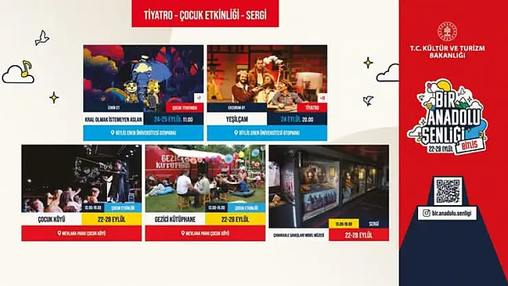 Bitlis'te 'Bir Anadolu Şenliği' İçin Geri Sayım Başladı