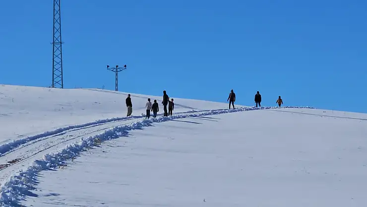 Bitlis'te çocukların sömestr keyfi