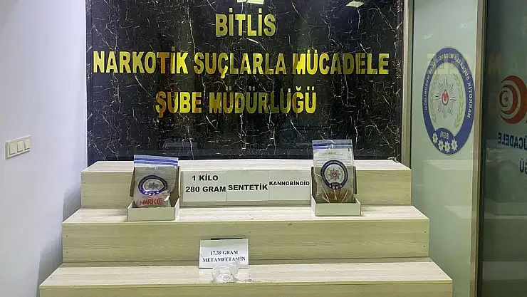 Bitlis'te Eş Zamanlı Uyuşturucu Operasyonu: 2 Tutuklama