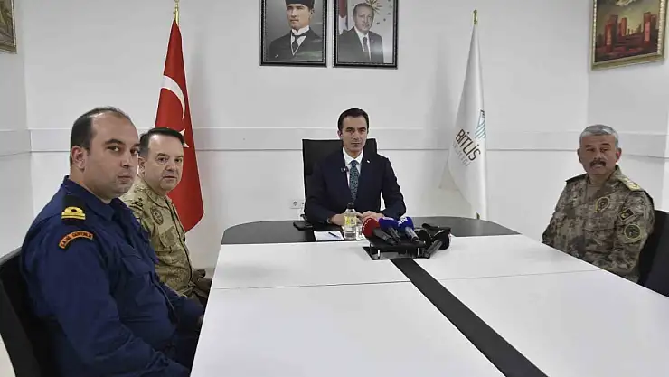 Bitlis'te Huzur ve Güven Vali Karakaya'dan Üç Aylık Asayiş Değerlendirmesi